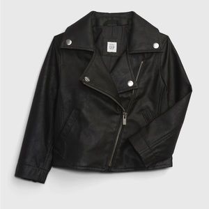 Gap Toddler Faux-Leather Moto Jacket